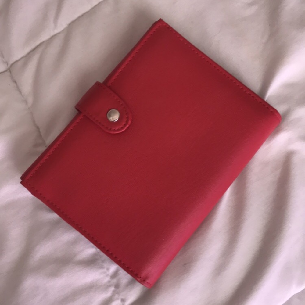 Walmart Red Clutch Wallet